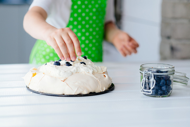 Cooking With Kids - Pavlova